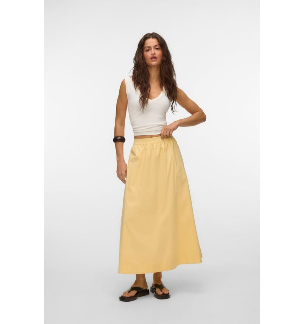 Vero Moda KLEO sukňa žltá