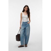 VERO MODA NANA top s čipkou biely