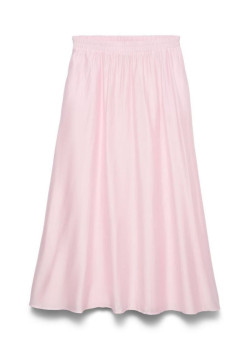 Vero Moda BLISS maxi sukňa ružová