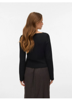 VERO MODA MILLE blúzka čierna