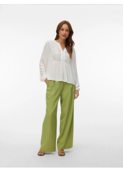 VERO MODA VMMENNY Blúzka Top biela