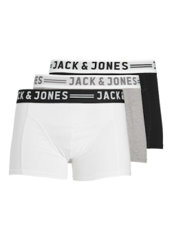 JACK & JONES pánske bavlnené boxerky 3-balenie mix