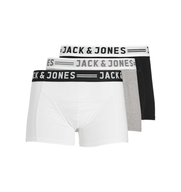 JACK & JONES pánske bavlnené boxerky 3-balenie mix JACK & JONES pánske bavlnené boxerky 3-balenie mix