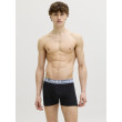 JACK & JONES pánske bavlnené boxerky 3-balenie čierne JACK & JONES pánske bavlnené boxerky 3-balenie čierne