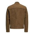 JACK & JONES pánska motorkárska bunda hnedá JACK & JONES pánska motorkárska bunda hnedá