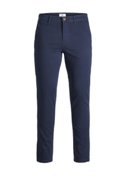 JACK & JONES nohavice Chino modré