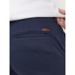 JACK & JONES nohavice Chino modré JACK & JONES nohavice Chino modré