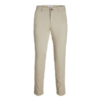 JACK & JONES pánske nohavice slim fit Chino béžové JACK & JONES pánske nohavice slim fit Chino béžové