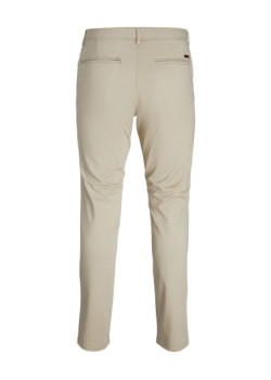 JACK & JONES pánske nohavice slim fit Chino béžové
