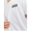 JACK & JONES tričko biele s okrúhlym výstrihom JACK & JONES tričko biele s okrúhlym výstrihom