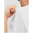 JACK & JONES tričko biele s okrúhlym výstrihom JACK & JONES tričko biele s okrúhlym výstrihom