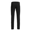 JACK & JONES pánske džínsy slim fit čierne JACK & JONES pánske džínsy slim fit čierne