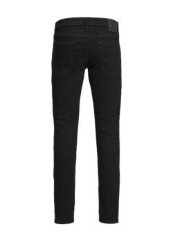 JACK & JONES pánske džínsy slim fit čierne