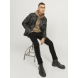 JACK & JONES pánske džínsy slim fit čierne JACK & JONES pánske džínsy slim fit čierne