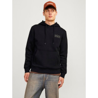 Jack & Jones Corp pánska mikina čierna