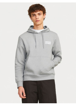 Jack & Jones Corp pánska mikina sivá 
