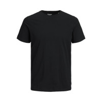 JACK & JONES pánske tričko čierne s okrúhlym výstrihom JACK & JONES pánske tričko čierne s okrúhlym výstrihom