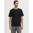 JACK & JONES pánske tričko čierne s okrúhlym výstrihom JACK & JONES pánske tričko čierne s okrúhlym výstrihom