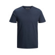JACK & JONES pánske tričko modré s okrúhlym výstrihom JACK & JONES pánske tričko modré s okrúhlym výstrihom