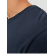 JACK & JONES pánske tričko modré s okrúhlym výstrihom JACK & JONES pánske tričko modré s okrúhlym výstrihom