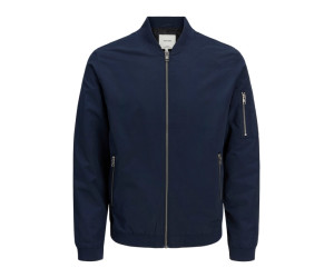 JACK & JONES pánska bunda Bomber modrá vodovzdorná JACK & JONES pánska bunda Bomber modrá vodovzdorná