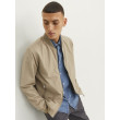 JACK & JONES pánska bunda Bomber béžová vodovzdorná JACK & JONES pánska bunda Bomber béžová vodovzdorná