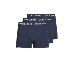 JACK & JONES boxerky modré 3-balenie JACK & JONES boxerky modré 3-balenie