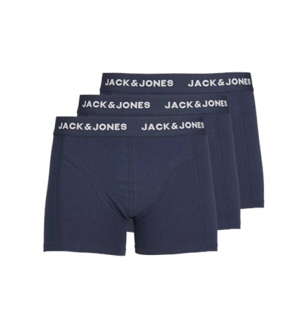 JACK & JONES boxerky modré 3-balenie JACK & JONES boxerky modré 3-balenie
