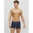 JACK & JONES boxerky modré 3-balenie JACK & JONES boxerky modré 3-balenie