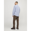 JACK & JONES pánska ležérna Slim Fit košeľa modrá JACK & JONES pánska ležérna Slim Fit košeľa modrá