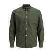 JACK & JONES pánska ležérna Slim Fit košeľa zelená JACK & JONES pánska ležérna Slim Fit košeľa zelená