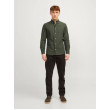 JACK & JONES pánska ležérna Slim Fit košeľa zelená JACK & JONES pánska ležérna Slim Fit košeľa zelená