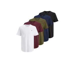 JACK & JONES basic tričko 5-balenie mix JACK & JONES basic tričko 5-balenie mix