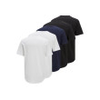 JACK & JONES basic tričká 5-balenie mix JACK & JONES basic tričká 5-balenie mix