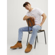 JACK & JONES pánske džínsy uvoľneného strihu modré JACK & JONES pánske džínsy uvoľneného strihu modré