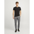 JACK & JONES pánske nohavice slim fit Chino Dobby sivé JACK & JONES pánske nohavice slim fit Chino Dobby sivé