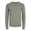 JACK & JONES sveter s okrúhlym výstrihom zelený JACK & JONES sveter s okrúhlym výstrihom zelený