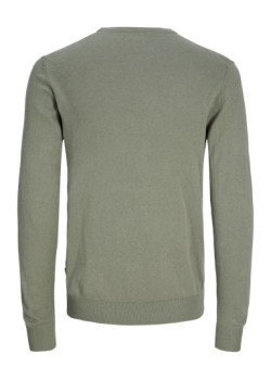 JACK & JONES sveter s okrúhlym výstrihom zelený
