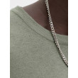 JACK & JONES sveter s okrúhlym výstrihom zelený JACK & JONES sveter s okrúhlym výstrihom zelený