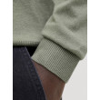 JACK & JONES sveter s okrúhlym výstrihom zelený JACK & JONES sveter s okrúhlym výstrihom zelený