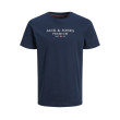 JACK & JONES pánske logo tričko modré