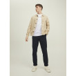 JACK & JONES pánske logo tričko Premium biele JACK & JONES pánske logo tričko Premium biele