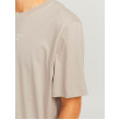 JACK & JONES pánske logo tričko béžové
