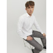 JACK & JONES pánska košeľa Slim Fit biela JACK & JONES pánska košeľa Slim Fit biela