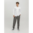 JACK & JONES pánska košeľa Slim Fit biela JACK & JONES pánska košeľa Slim Fit biela