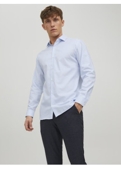 JACK & JONES pánska košeľa Slim Fit svetlomodrá