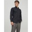 JACK & JONES pánska košeľa Slim Fit čierna JACK & JONES pánska košeľa Slim Fit čierna