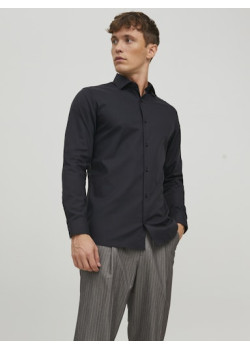 JACK & JONES pánska košeľa Slim Fit čierna
