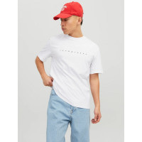 JACK & JONES voľné biele tričko JACK & JONES voľné biele tričko