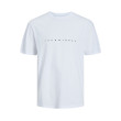 JACK & JONES voľné biele tričko JACK & JONES voľné biele tričko